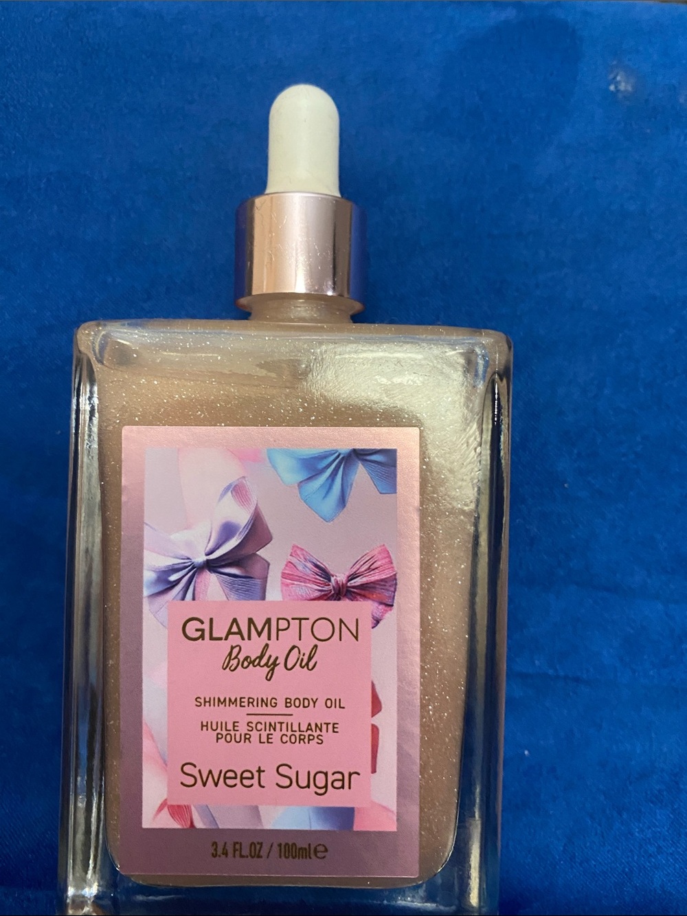 Sweet Sugar Shimmering Body Oil - Pink Glow